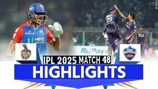KKR vs DC Today&rsquo;s Match Highlights | IPL 2025 Full Scorecard