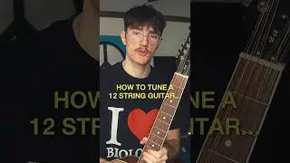 How to tune a 12 string guitar&hellip; #guitar #guitarist #12stringguitar #guitartuning #guitartips