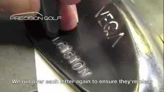 Precision Golf - Club Stamping Service