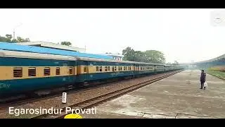 এগার সিন্ধুর প্রভাতী Passing মৈত্রী এক্সপ্রেস #railway #bdrail #trainvideo #bangladeshrailway,TR#181