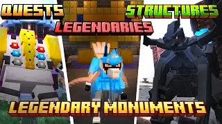 Превратите COBBLEMON в ЭПИЧЕСКУЮ RPG! РУКОВОДСТВО ПО ЛЕГЕНДАРНЫМ МОНУМЕНТАМ В Minecraft, Ч. 1
