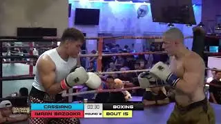 Ultimate Beatdown 59 : Boxing 93kg Semi Final   Cassiano vs Imran Bazooka