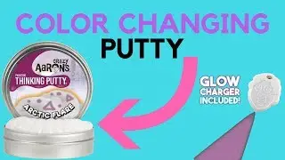 Arctic Flare Putty Review // Crazy Aaron's Thinking Putty