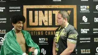 Malik Basahel - Unity Fighting Championship - Post Fight Interview
