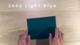 Transparent Acrylic Plexiglass - 2069 Light Blue