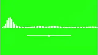 Free Green Screen Audio Visualizer | For Editing | No Copyright