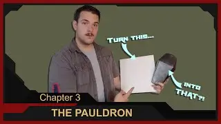 Making Costume ARMOR out of PLASTIC! | Chapter 3: The Pauldrons