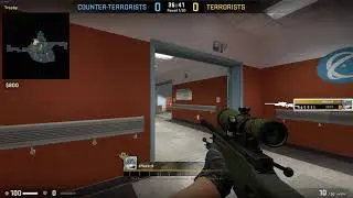 One way smoke on de_nuke ramp box