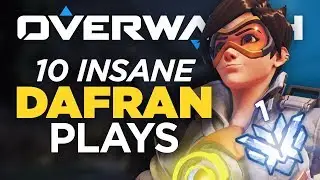 Top 10 Tracer Pulse Bombs Dafran #1 Tracer GOD - Overwatch