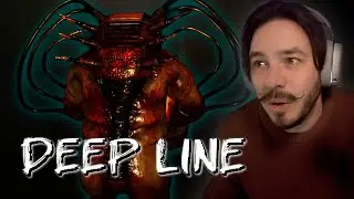 Why he kinda look like a Big Daddy? | Deep Line (indie Horror Game)
