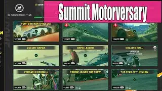 The Crew Motorfest Summit  Motorversary - How to Complete Summit Contest