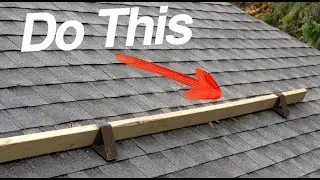 Как использовать брус 2x4 в качестве кровельного домкрата (советы и хитрости для кровельщиков)