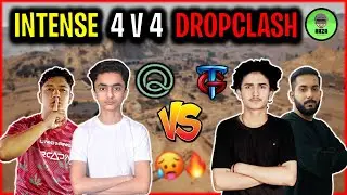 [INTENSE 4V4] TG VS QWERTY 🥵🔥 with TEAM i8 CASTING 🤣