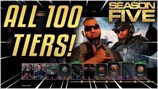 FULL SEASON 5 BATTLE PASS REVIEW - New Guns, Skins, and More! [Modern Warfare]