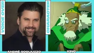 Comparisson Voice Over and character Avatar: The Last Airbender 