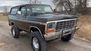 1979 Ford Bronco Ranger XLT Raven Black