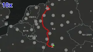 [ETS2][10x] 유로 트럭 시뮬레이터 2, 레벨27, 차고8 트럭40