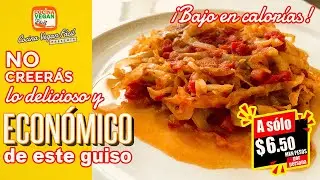 Tinga de col. Deliciosa y económica receta ¡baja en calorías! - Cocina Vegan Fácil