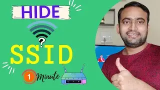 How to hide WIFI SSID name | hide SSID WIFI tp-link | D-Link | Tenda | hide WIFI SSID in 1 minute