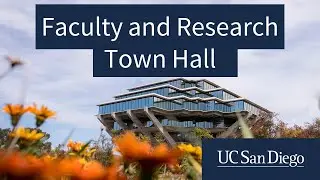 Faculty and Research Town Hall (March 13)