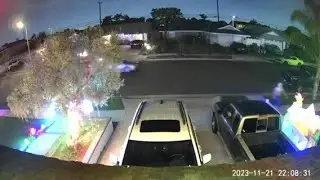 Huntington Beach hooligans destroy holiday decorations
