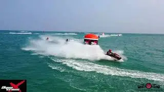 Great Lake Grand Prix & P1 AquaX Final Jet Ski Race 3 Highlight Drone Footage Must See 4K Aug 8 2021