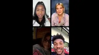 Outer Banks Cast Instagram Live 08-20-2021/Jonathan Daviss JD,Carlacia Grant
