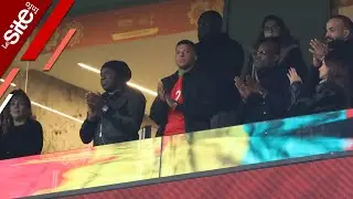 مرتديا قميص حكيمي.. مبابي منبهر من صوت النشيد الوطني المغربي قبل مباراة الأسود ومالي