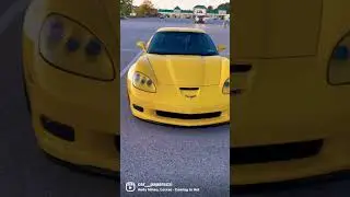 Sharp looking C6 corvette 😍🔥#car_paparazzi #fyp #shorts #shortvideo #cool #awesome