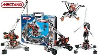 Конструктор 25 СуперМоделей: Моторизированный подарочный набор Meccano 25 Multimodels на 15Toys.RU