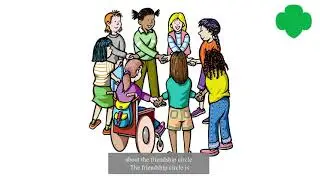 Girl Scout Closing Friendship Circle