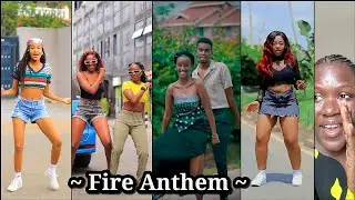 Fire Anthem - New viral Tiktok Dance Challenge 🔥 by East African Bashment | Too late by Wendy Shay
