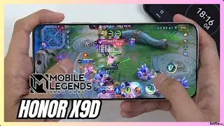 HONOR X9D Mobile Legends Gaming Test MLBB | Snapdragon 6 Gen 4 | 120Hz Display