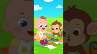 Funny Picnic Time #babytoons #cartoon #childrensanimation #babyanimad #shorts  #funny #kidsanimation