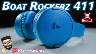 Boat Rockerz 411 Headphones unboxing & first impressions | Boat wireless Headphones under 1200