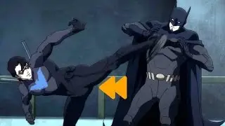 Batman vs Nightwing (Full Fight) 