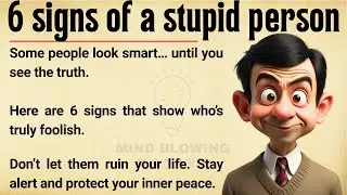 🚫 6 Foolish Habits That Destroy Lives 😵 || Learn to Spot&nbsp;Them&nbsp;Fast!🔥|| English Listening Practice ✅