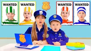 Oliver a ouvert son propre service de police👮&zwj;♀️🚓| Aventures polici&egrave;res pour enfants