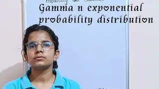 Gamma and exponential distribution | Probability and Statistics | Mth302 #youtube #maths #tricks