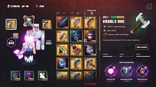 Minecraft Dungeons Arctic Fox Pet Build Apoc+25 Fiery Forge