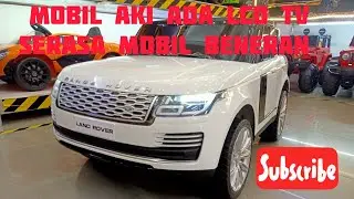 mobil aki range Rover 2 seat ada mp4 guys
