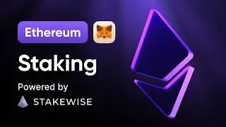 How to stake ETH on Ethereum blockchain using MetaMask