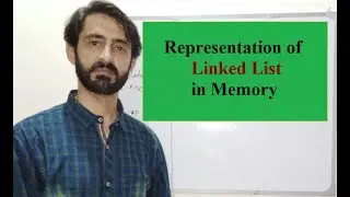 Representation of linked list in memory || Array based linked list || linked list data structure