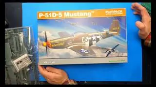 Eduard P 51 D-5   Mustang 1/48 Profi Pack  Censurado