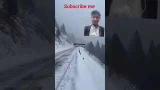 #mountainroad #busaccident #snowfall #winterdriving #snowstorm #naturalhazard
