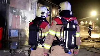 Grote brand bij manege 