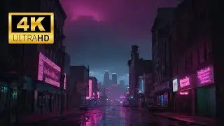 Forgotten Streets of Tomorrow | 4K Ambient
