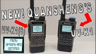 New Quansheng's UV-K1 & UV-K1(8) Menu options & Settings