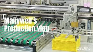 Welcome to Manywell's high quality manufacturing facility. #cleaning  #automatedproduction