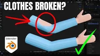 Clothes Not Following Your Character? - 3 Easy Fixes - Blender